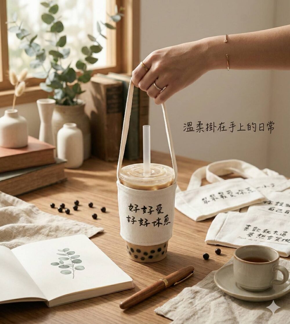 字暖日常 | 飲料提袋